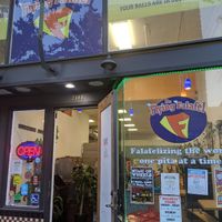 Front space at The Flying Falafel in Berkeley