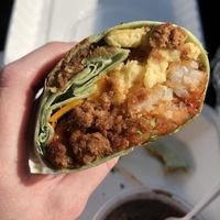 Breakfast wrap  at Green Vegetarian Cuisine - Quarry Market in San Antonio