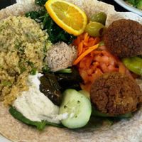 Mediterranean Bowl at Green Vegetarian Cuisine - Quarry Market in San Antonio