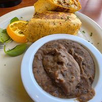Vegan Burrito 🌯 at Green Vegetarian Cuisine - Quarry Market in San Antonio