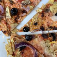 vegan giardiniera at Pizza Express in Carlisle