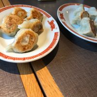 Vegan gyoza(pot stickers) at Tiger Gyoza Hall  in Tokyo