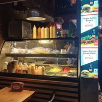 Vegan opcions at Dr Falafel in Ankara