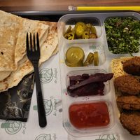 Falafel at Dr Falafel in Ankara