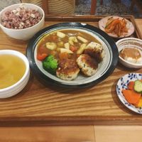 tofu balls with curry  at Original Vegan 原粹蔬食作 - Yuán Cuì Shū Shi Zuò in New Taipei City