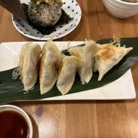 Dumplings! Somewhat bland but the sauce is quite special    at Original Vegan 原粹蔬食作 - Yuán Cuì Shū Shi Zuò in New Taipei City