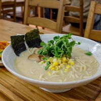 Soy milk ramen at Original Vegan 原粹蔬食作 - Yuán Cuì Shū Shi Zuò in New Taipei City