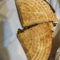 Philly cheese steak at Mandy's Pizza in Pittsburgh