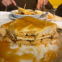 Vegan francesinha 😍 at Lado B Cafe in Porto