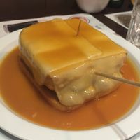 Francesinha at Lado B Cafe in Porto