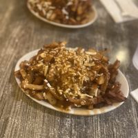 Regular veganoman   at La Banquise in Montreal