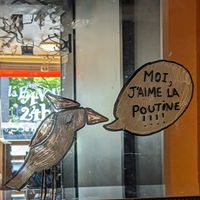 Inside at La Banquise in Montreal