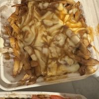 Chicks Poutine made vegan  at La Banquise in Montreal