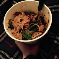 €5 got noodle salad! Ordered off Just Eat ❤️ at Xi'an Street Food in Galway