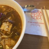 Satisfying four levels of spice to choose from  at Xi'an Street Food in Galway