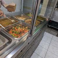 Lunch options at Organic Love in Brooklyn