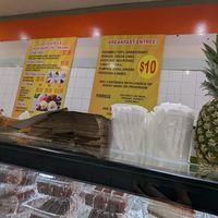 They also had a fairly extensive breakfast and dessert menu and a fresh juice bar at Organic Love in Brooklyn