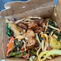 Two small meals 10 dollar each. Plenty for two days for.us.  at Organic Love in Brooklyn