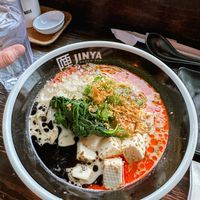 Creamy Spicy Vegan Ramen  at JINYA Ramen Bar in Calgary