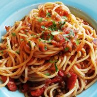 Spaghetti ragu at ASK Italian in Glasgow