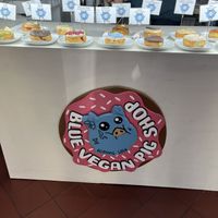  at Blue Vegan Pig Shop in Prague