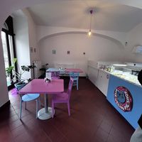   at Blue Vegan Pig Shop in Prague