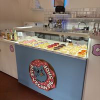   at Blue Vegan Pig Shop in Prague