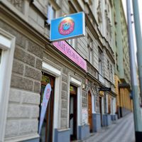  at Blue Vegan Pig Shop in Prague