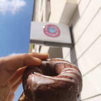 Gluten free at Blue Vegan Pig Shop in Prague