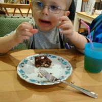 Rocky road is amazing! at The Orchard Cafe in Worthing