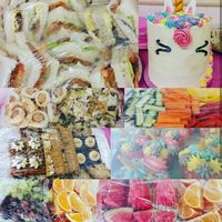 Vegan buffet for 1st Birthday party at The Orchard Cafe in Worthing