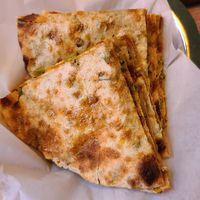 Paratha at Namaste India Bistro in Monterey