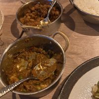 Aloo gobi & chana masala  at Namaste India Bistro in Monterey
