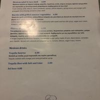 Mexican menu night  at Elephant in the Room in Thessaloniki