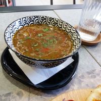 Mushroom soup of the day at Elephant in the Room in Thessaloniki