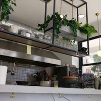 Kitchen at Elephant in the Room in Thessaloniki