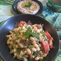 Turkish salad! at Elephant in the Room in Thessaloniki