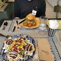 Beyond burger and falafel. at Elephant in the Room in Thessaloniki