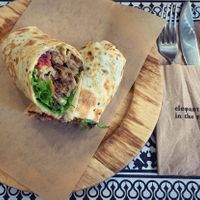 Tasty gyros at Elephant in the Room in Thessaloniki