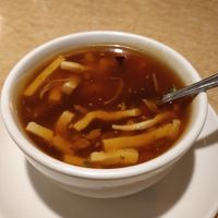 Hot and sour soup at Ma Ma Wok in Charlotte