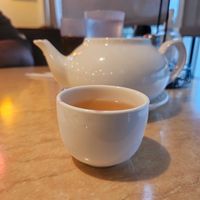 Hot tea at Ma Ma Wok in Charlotte