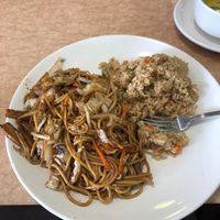 Chicken Lo Mein combo at Ma Ma Wok in Charlotte