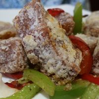 Salt and Pepper Veg Ribs
(made from konjac) at Ma Ma Wok in Charlotte