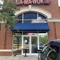 Outside! (During quarantine) with contactless pickup at Ma Ma Wok in Charlotte