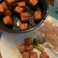 General Tso’s Tofu at Ma Ma Wok in Charlotte