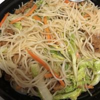 Mei Fun Noodles with vegan beef at Ma Ma Wok in Charlotte