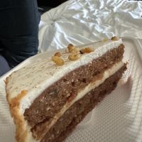 Vegan carrot cake (to go)   at Seasoned Fusion Tastes in Saskatoon