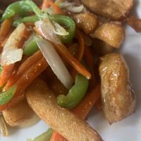 Faux Chicken  at Seasoned Fusion Tastes in Saskatoon