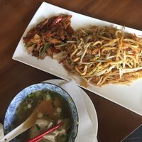 Vegan combo #2 at Seasoned Fusion Tastes in Saskatoon