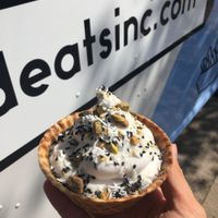 Vegan soft serve ice cream ?  at güd eats in Saskatoon